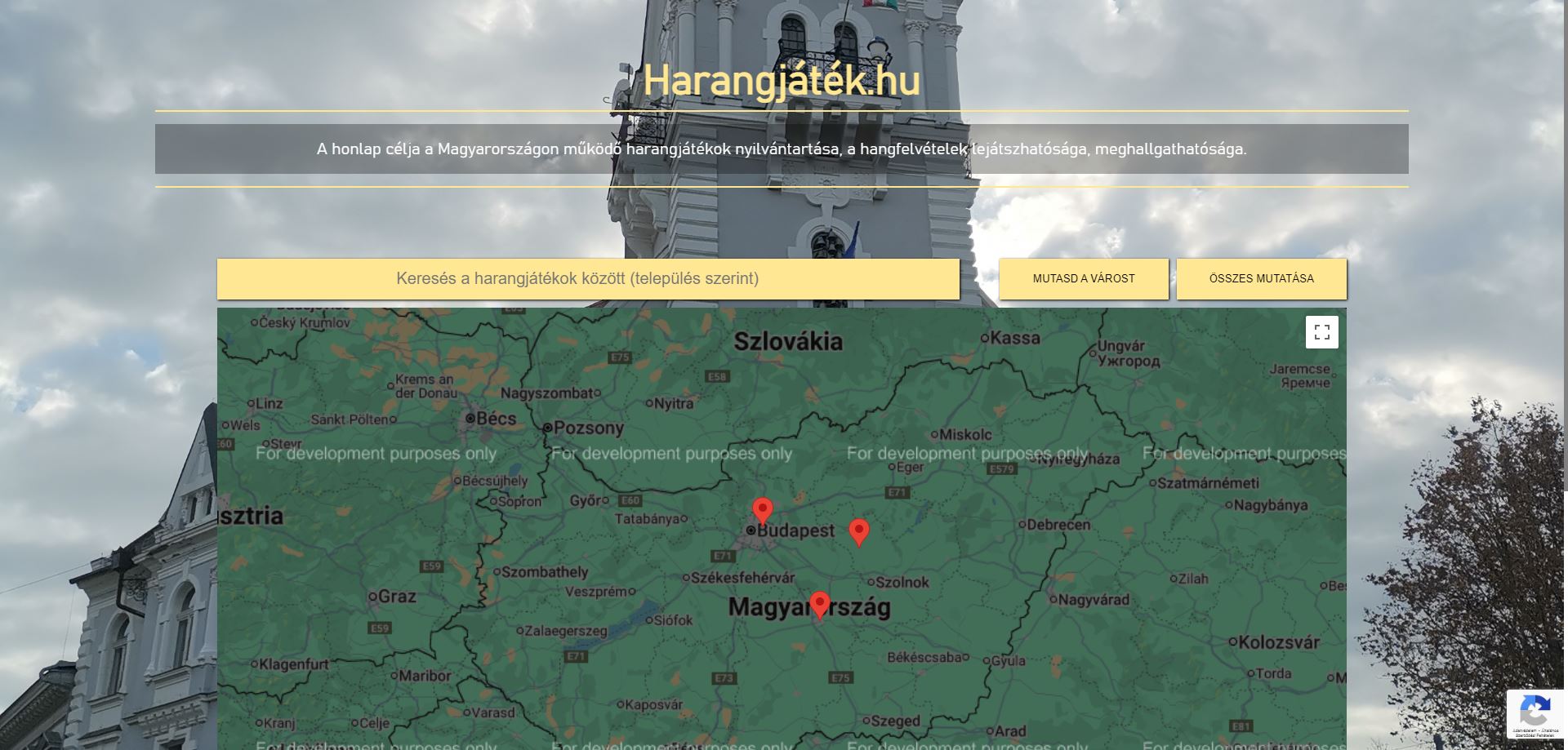Magyarország harangjátékainak hivatalos gyűjtő oldala